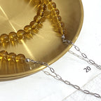 Chaîne de lunettes à perles multi-rangs
