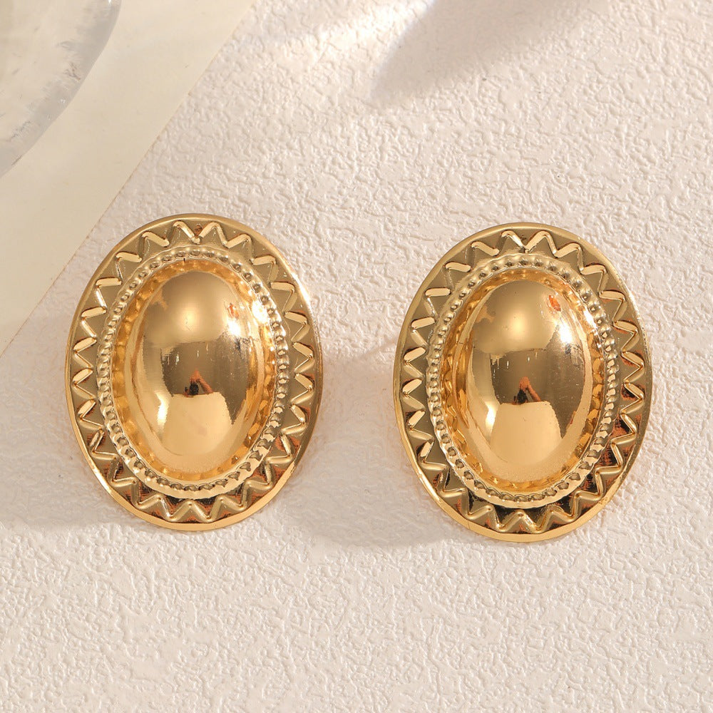 Boucles d'oreilles pour femme en forme de coquillage