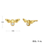 Boucles d'oreilles clous pour femme design pointes moderne