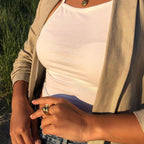 Bague minimaliste élégante pour femme