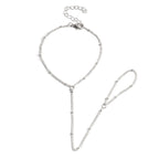 Bracelet de cheville à chaîne réglable