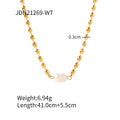 Collier pour femme avec bulles élégantes et pendentif perle unique