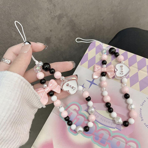 Accessoire breloque nœud mignon