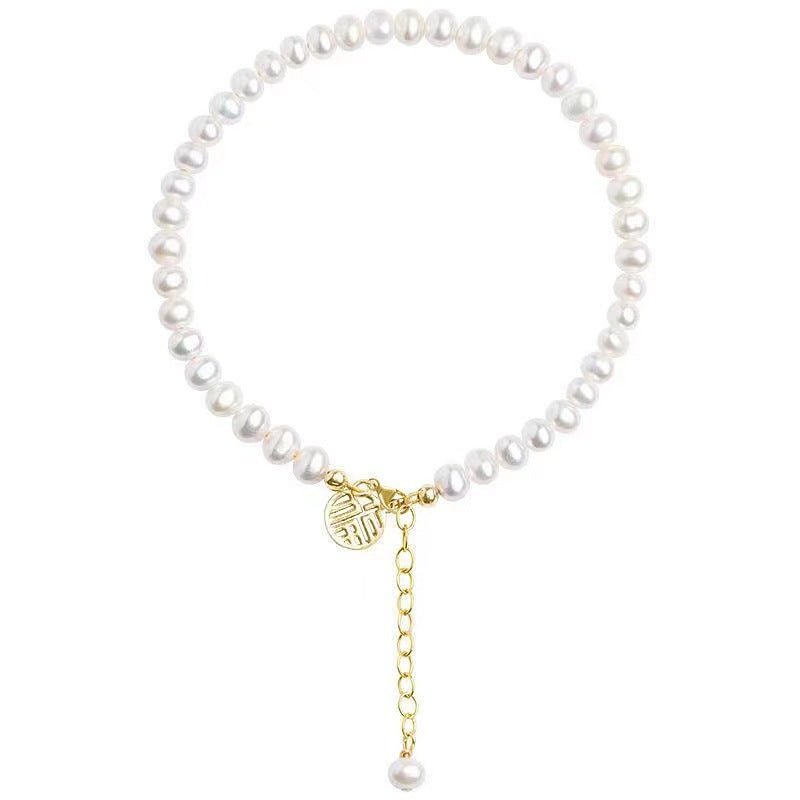Bracelet à breloques perles élégant