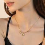 Collier pour femme avec pendentifs coquillage et étoile