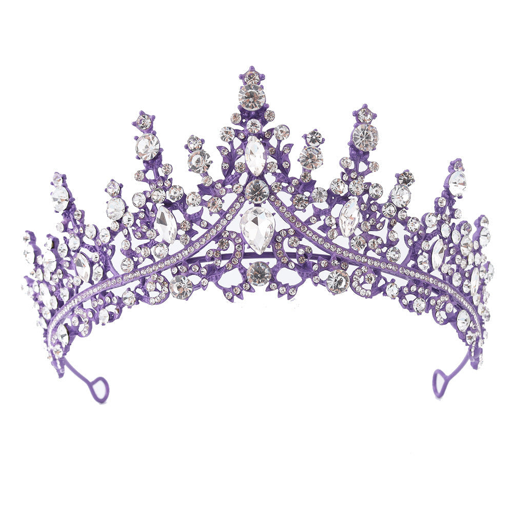 Diadème à strass pour femme