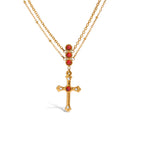 Collier élégant pour femme en acier inoxydable hypoallergénique