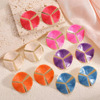 Boucles d'oreilles puces pour femme au design élégant et artisanal
