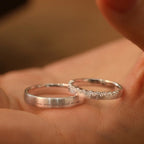 Bague pour femme avec gravure inspirante et design élégant