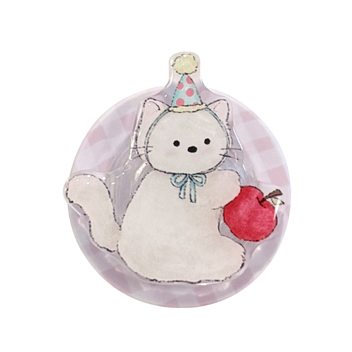 Broche chat adorable