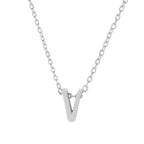 Collier pendentif initiale personnalisé pour femme