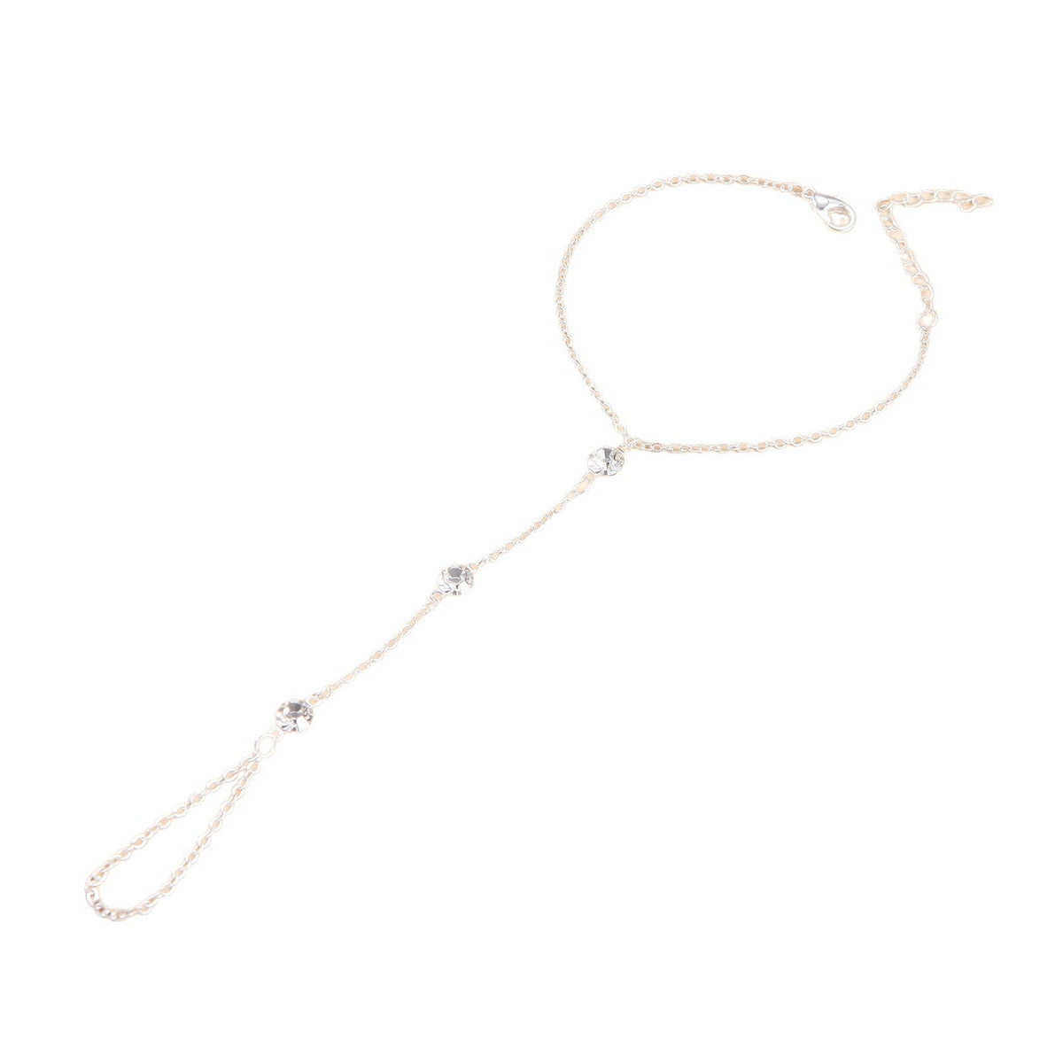 Collier délicat à pendentif cristal