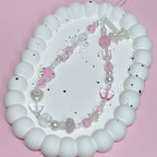 Bracelet à breloques sur le thème du cœur