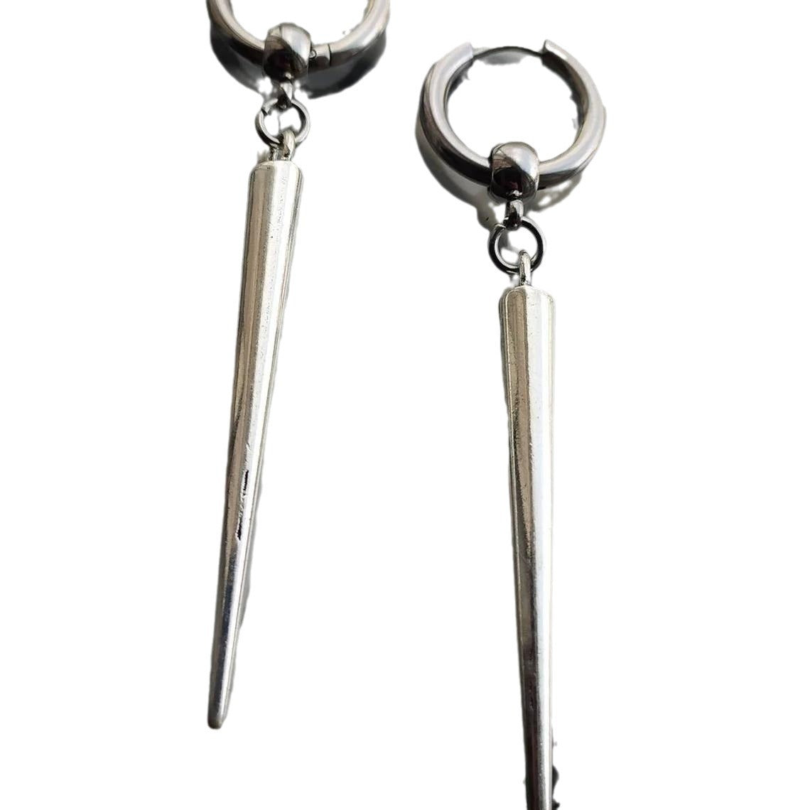 Boucles d'oreilles pendantes pointes