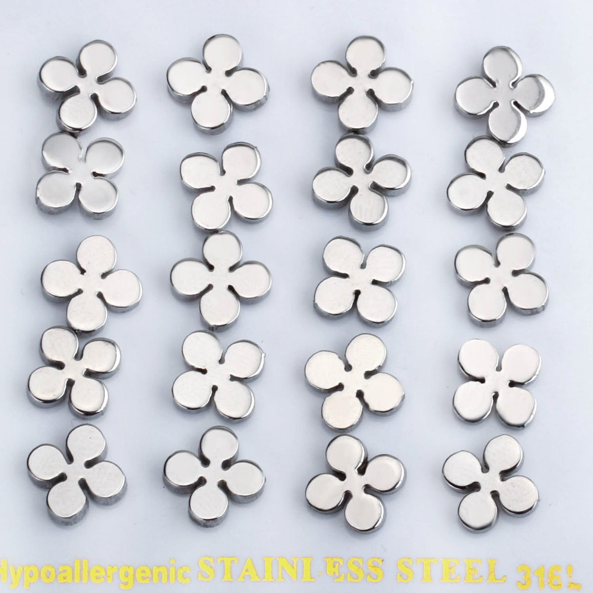 Boucles d'oreilles pour femme en acier inoxydable, design spirale