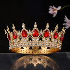 Couronne pour femme avec pierres précieuses élégantes
