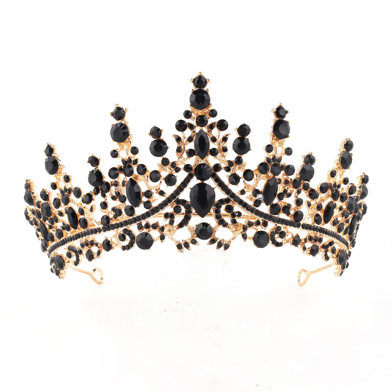Diadème à strass pour femme