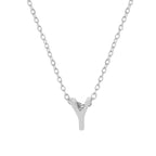 Collier pendentif initiale personnalisé pour femme