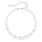 Collier superposé à breloques
