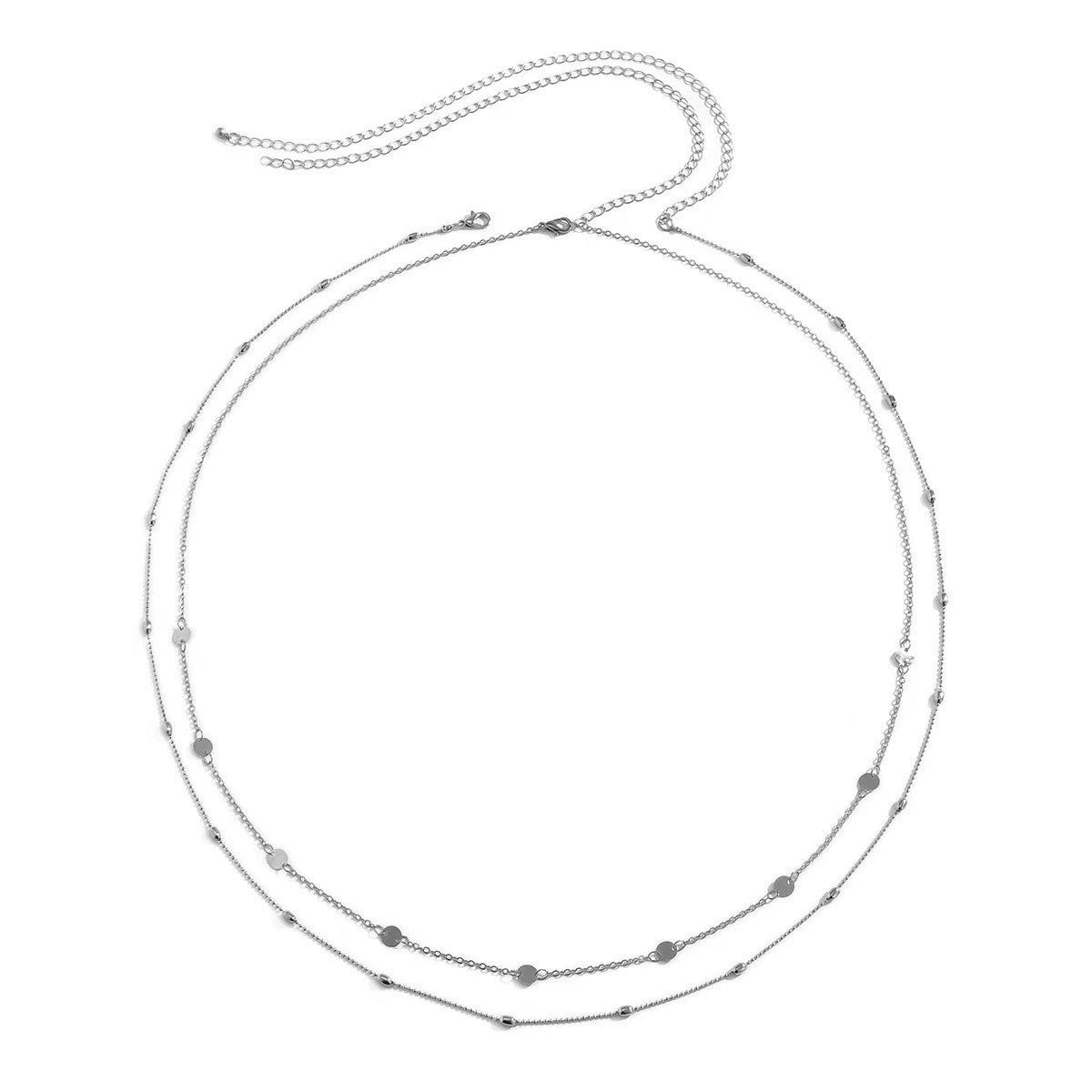 Collier superposé à breloques