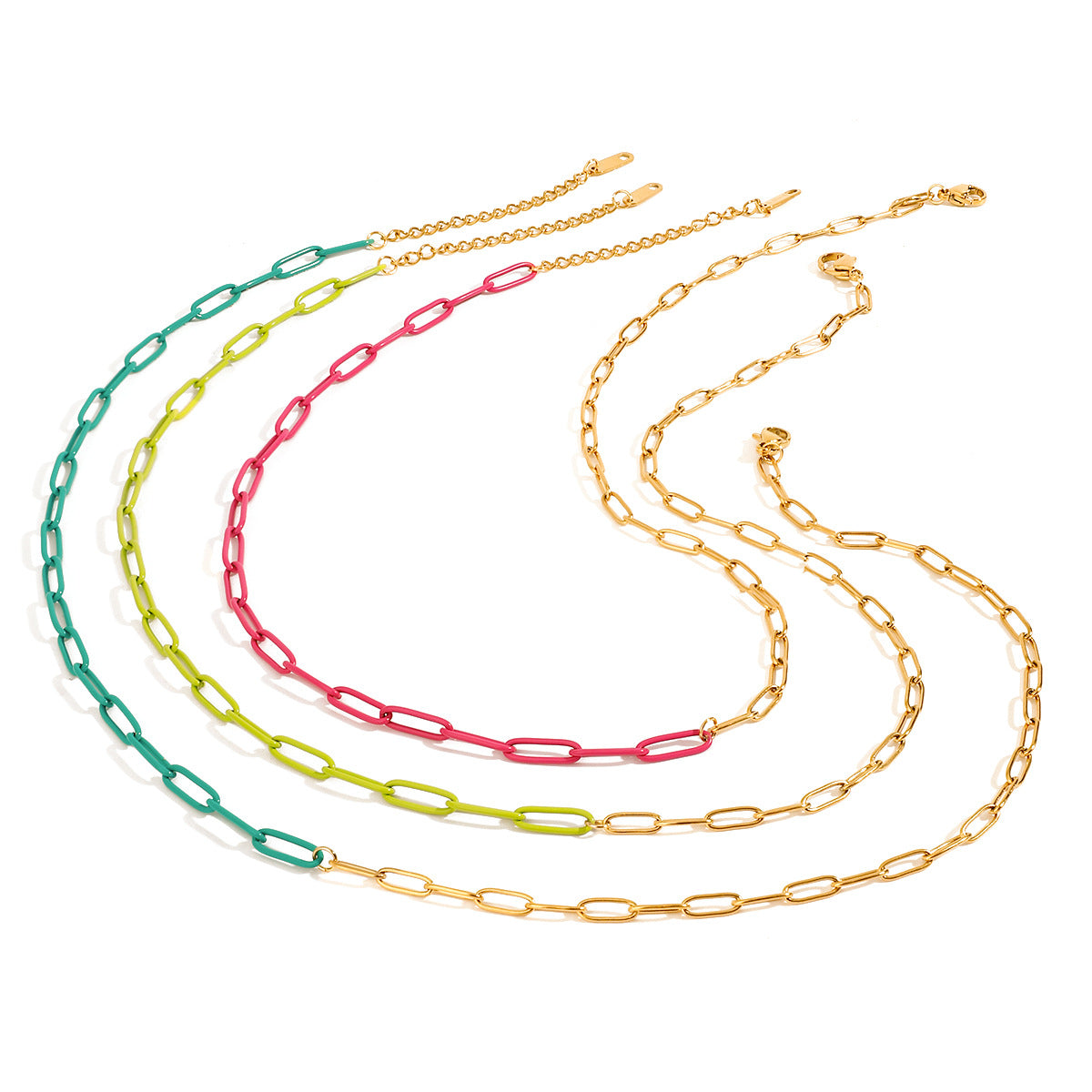 Collier pour femme en acier inoxydable hypoallergénique