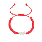 Bracelet d'amitié pour femme avec pendentif cheval