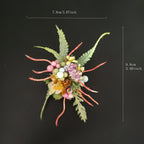 Broche de revers florale élégante