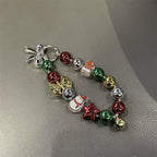 Bracelet à breloques festives de Noël
