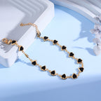 Bracelet avec breloque cœur