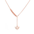 Collier pour femme avec pendentif renard délicat
