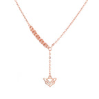 Collier pour femme avec pendentif renard délicat