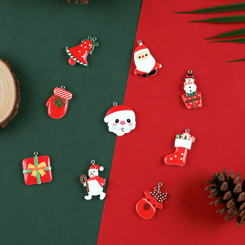 Breloque décorative sur le thème du Père Noël