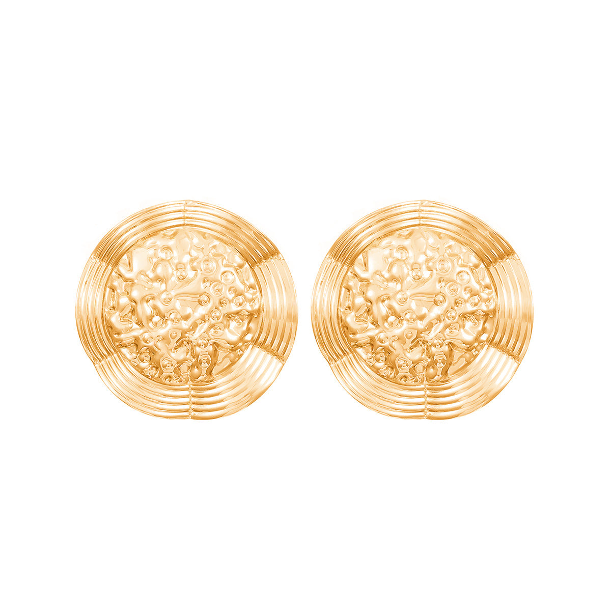 Boucles d'oreilles pendantes pour femme motif feuille