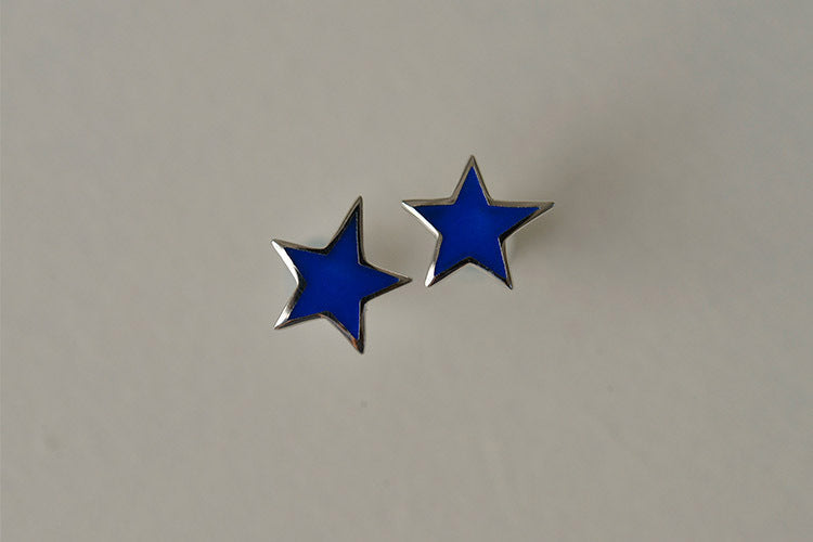 Boucles d'oreilles clous pour femme design étoile