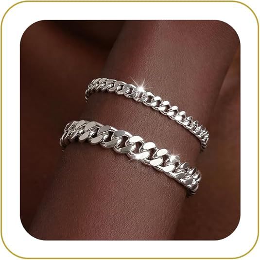 Ensemble de bracelets pour femme à maillons