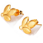 Boucles d'oreilles au design ajouré moderne