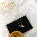Collier femme avec motif féerique et étoilé