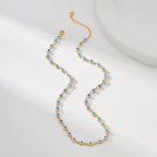Collier charme œil