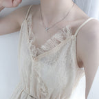 Collier femme avec motif féerique et étoilé