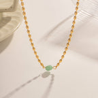 Collier pour femme avec bulles élégantes et pendentif perle unique