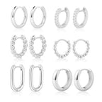 Boucles d'oreilles pendantes dorées pour femme au design goutte moderne