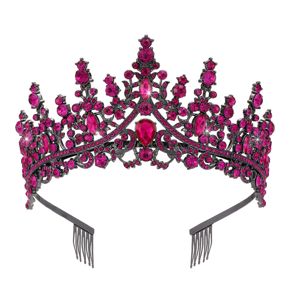 Diadème à strass pour femme