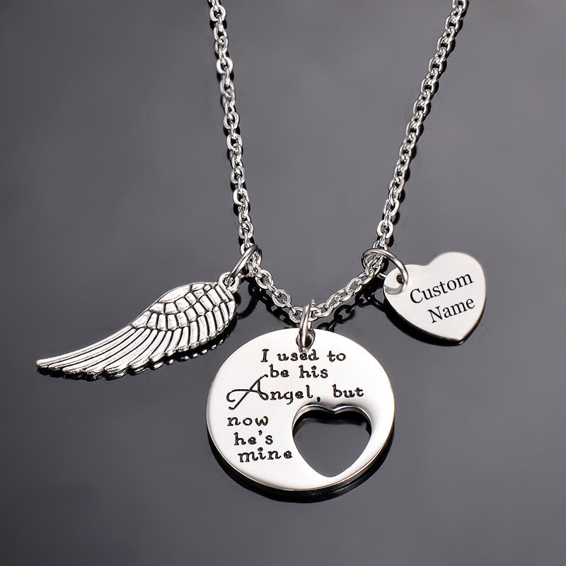 Collier pour femme avec pendentifs personnalisés