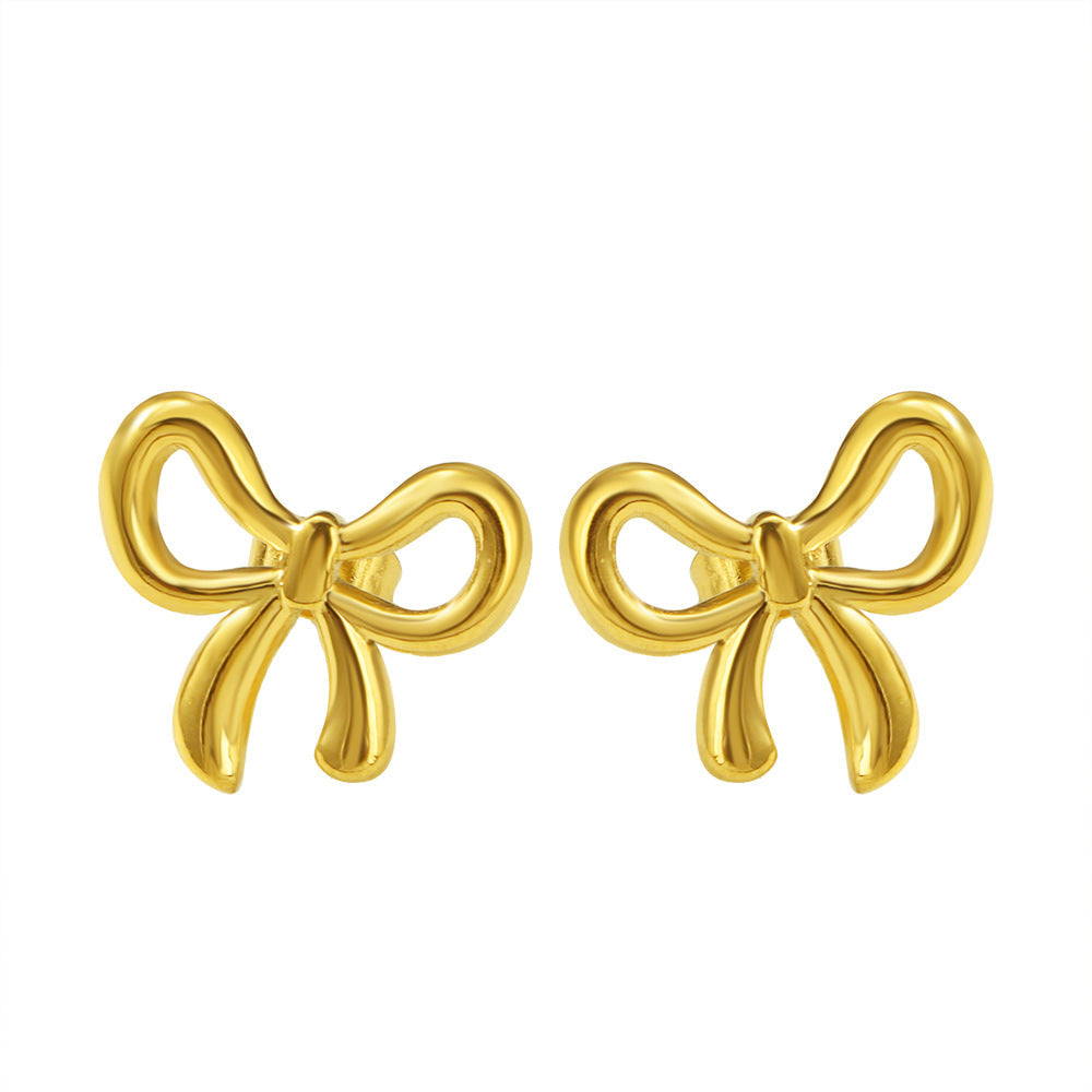 Boucles d'oreilles nœud pour femme