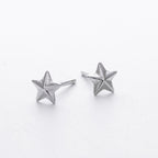 Boucles d'oreilles étoiles en argent sterling 925