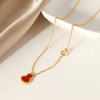 Collier élégant avec pendentif pierre précieuse pour femme