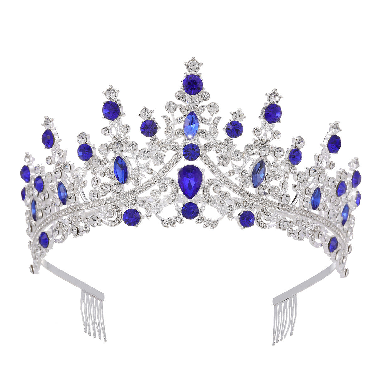 Diadème à strass pour femme
