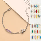 Montre pour femme avec cristal facetté