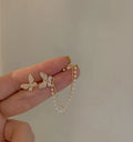 Boucles d'oreilles puces élégantes