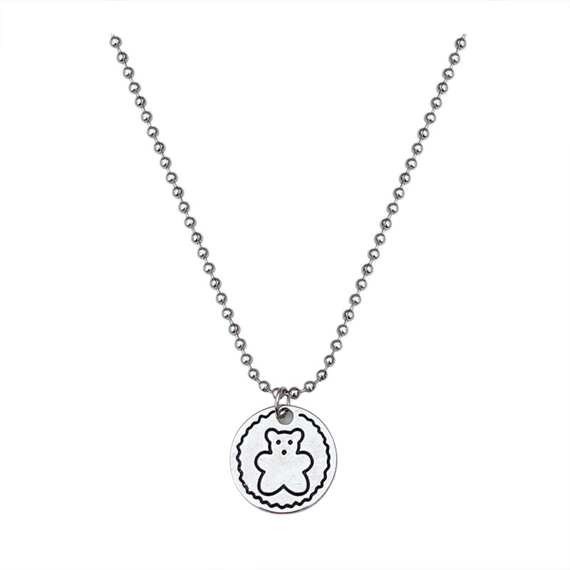 Collier pendentif ours